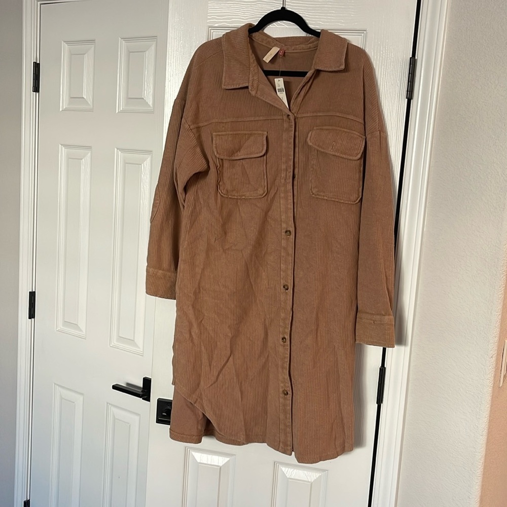 Pilcro long jacket from anthropology size medium new with tags